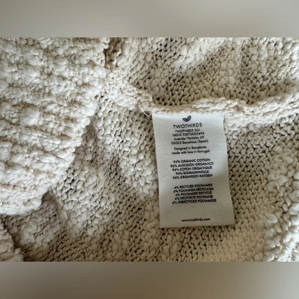 TWOTHIRDS Abang Cotton Sleeveless Knit Top - Ecru - Picture 7 of 16